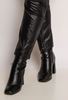 Picture of FAUX LEATHER LEGGING SIDE ZIP
